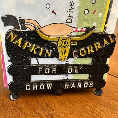 Lot 326 Napkin holders