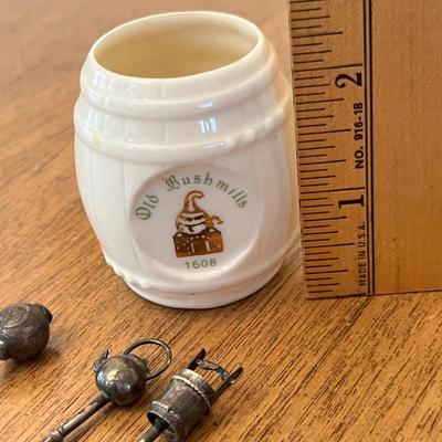 Lot 327 Belleek Toothpick holder