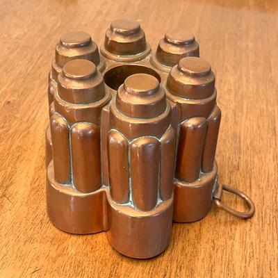 Lot 331 Copper jello mold