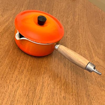Lot 339 Enamel Sauce pan