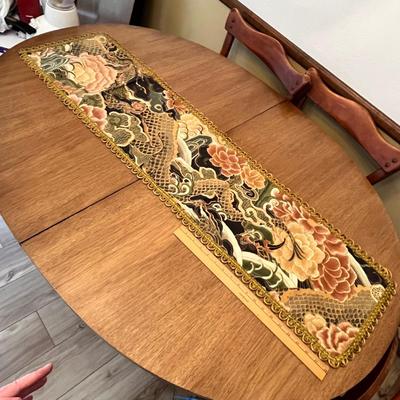 Lot 349 Oriental Table runner