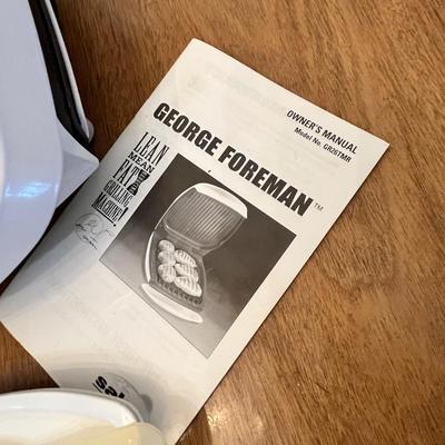 Lot 351 George foreman grill