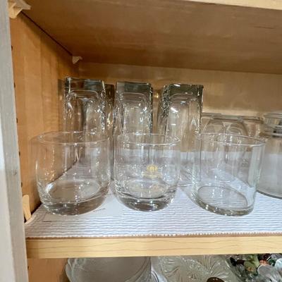 Lot 353 Lot of Crystal glassware