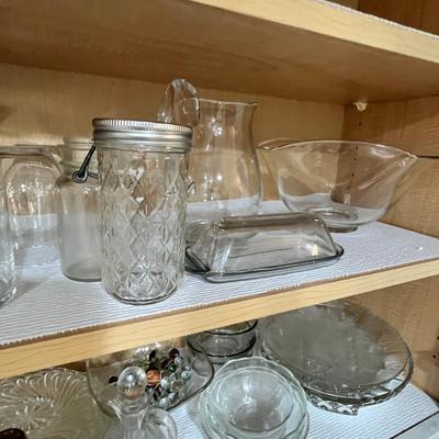 Lot 353 Lot of Crystal glassware