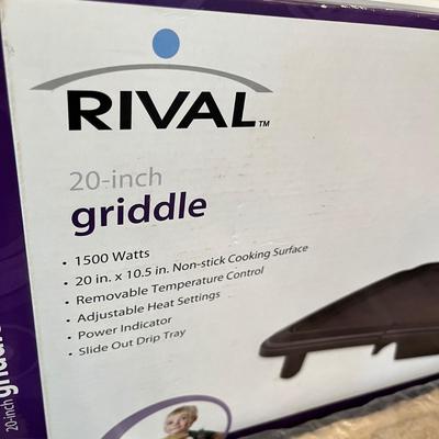 Lot 363 Rival Griddle