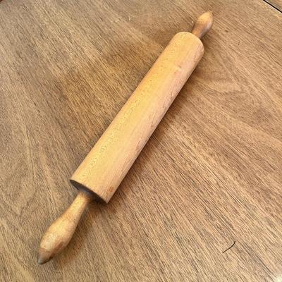 Lot 374 Wood rolling pin