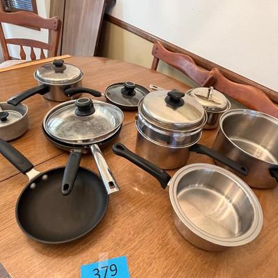 Lot 379 Asst Cookware