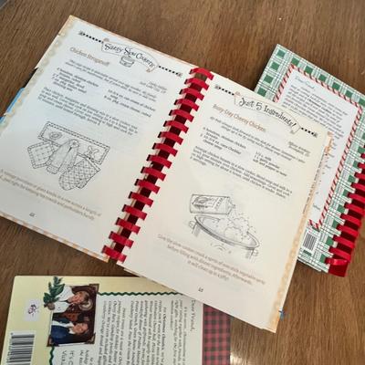 Lot 383 Christmas Cook books & other