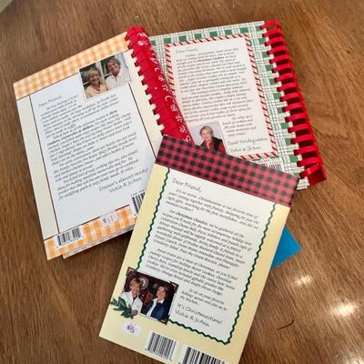 Lot 383 Christmas Cook books & other