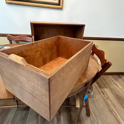 Lot 395 Wood boxes