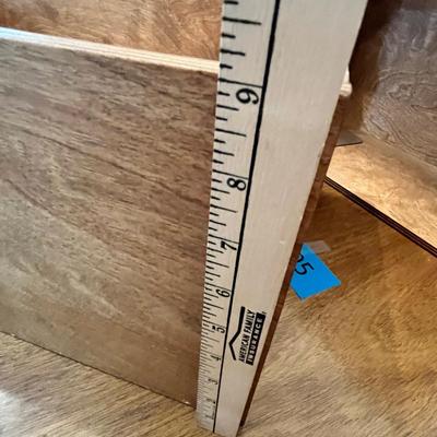 Lot 395 Wood boxes