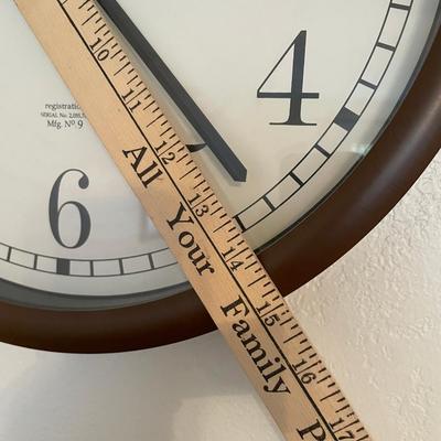 lot 407 Wall Clock