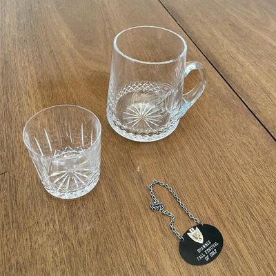 lot 409 Golf crystal items