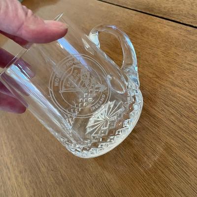 lot 409 Golf crystal items