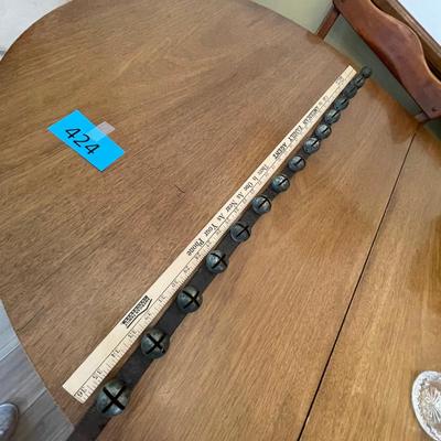 lot 424 Antique jingle bells