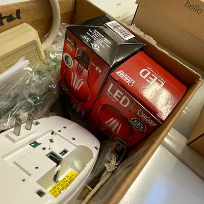 lot 429 Box of household