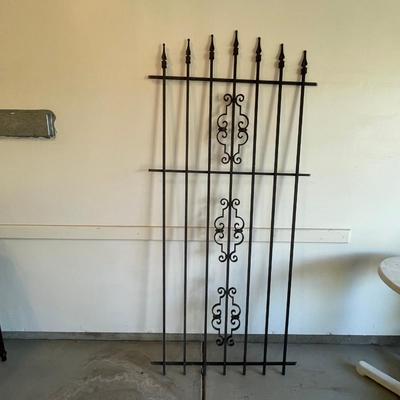 lot 452 Aluminum Fence section