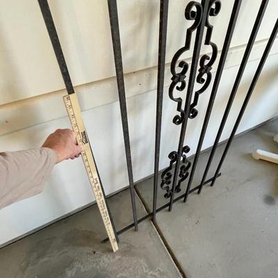 lot 452 Aluminum Fence section