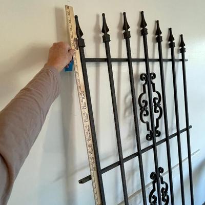 lot 452 Aluminum Fence section