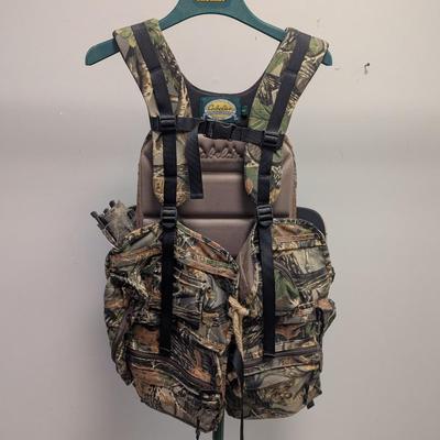 Cabela's XL-XXL Hunting Strap Vest w/ Seat & Poles #14