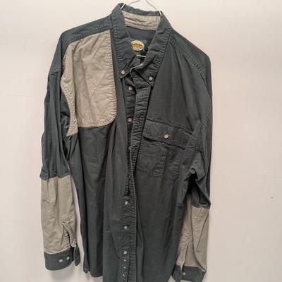 Cabela's XL/Tall Long Sleeve Hunting Shooting Padded Shoulder #17