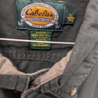 Cabela's XL/Tall Long Sleeve Hunting Shooting Padded Shoulder #17
