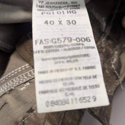 Hunting Pants Mens 40 x 30 Camo #16