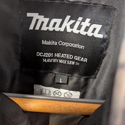 Makita Heated Gear Size Large Jacket #33