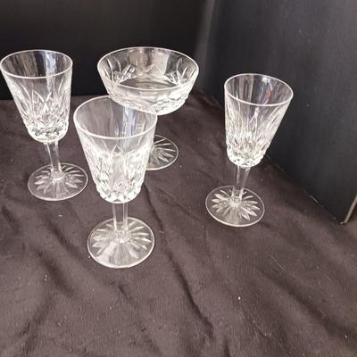 VARIETY OF CRYSTAL STEMWARE
