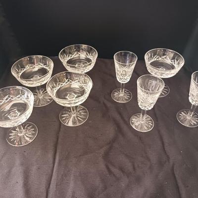 VARIETY OF CRYSTAL STEMWARE