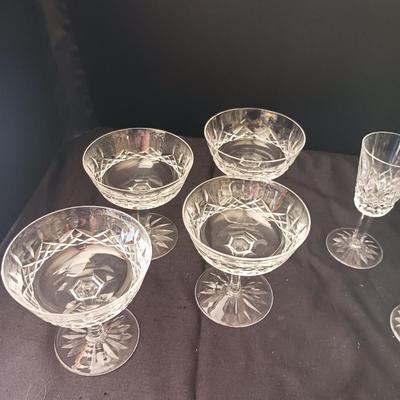 VARIETY OF CRYSTAL STEMWARE