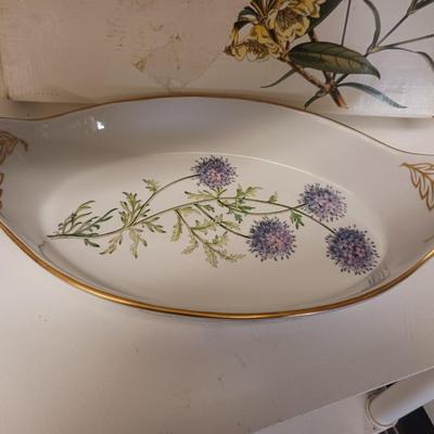 2 SPODE SERVING DISHES