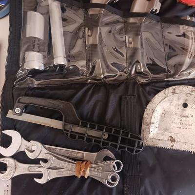 TOOL BOX AND VARIOUS HAND TOOLS