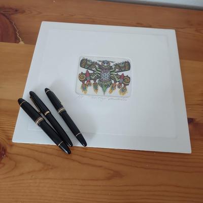 FOUNTAIN PENS AND ARTIST PROOF "TEST FLIGHT" BY JOSH GOSCH