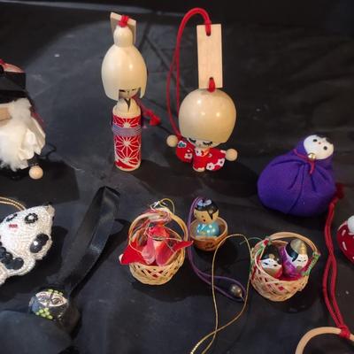 HANDCRAFTED ASIAN THEMED ORNAMENTS