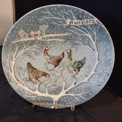 TWELVE DAYS OF CHRISTMAS COLLECTOR'S PLATES (1, 2 & 3)