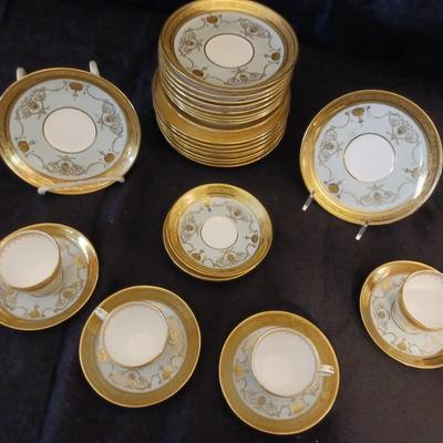 TIFFANY & CO NEW YORK MASE IN ENGLAND SAUCERS AND 3 CUPS