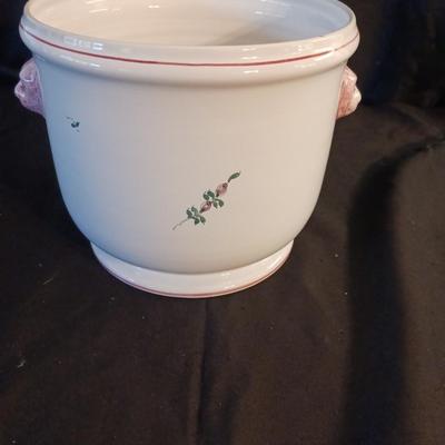 TIFFANY AND CO HAND PAINTED POT