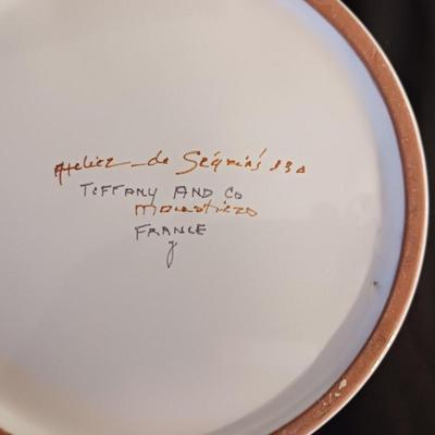 TIFFANY AND CO HAND PAINTED POT
