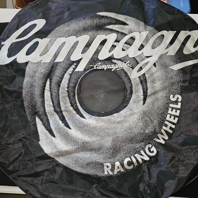 Sale Photo Thumbnail #258: Campagnolo Racing Wheel Bag With Inside Pocket from Italy. Like new condition with little wear if any.