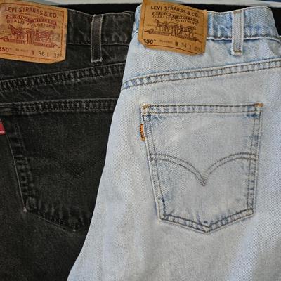 Sale Photo Thumbnail #279: Vintage Jeans, Shorts, Acid Wash | Levi's, SouthPole. Size 36x32 in Jeans and Sz 34 Jean Shorts.

All used and as-is... see pictures, they are not new with tags.