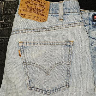 Sale Photo Thumbnail #280: Vintage Jeans, Shorts, Acid Wash | Levi's, SouthPole. Size 36x32 in Jeans and Sz 34 Jean Shorts.

All used and as-is... see pictures, they are not new with tags.