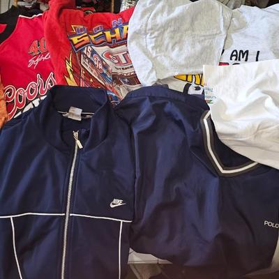 Sale Photo Thumbnail #288: Vintage Clothing | Single Stitch, Nike Tag, Polo Golf, Wrangler Pearl Snap, Coors Light Racing, and more | Sz Xl/2Xl | 9 Pieces