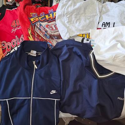 Sale Photo Thumbnail #287: Vintage Clothing | Single Stitch, Nike Tag, Polo Golf, Wrangler Pearl Snap, Coors Light Racing, and more | Sz Xl/2Xl | 9 Pieces