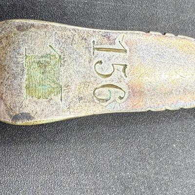 Sale Photo Thumbnail #477: 12 pieces from different sets.  See photos for details and maker marks.