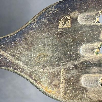Sale Photo Thumbnail #474: 12 pieces from different sets.  See photos for details and maker marks.