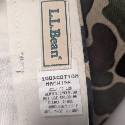 L. L. Bean Size 40 x 28 Camo Pants #36
