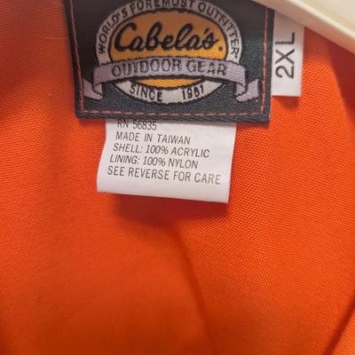 Cabela's 2XL Safety Hunting Vest #38