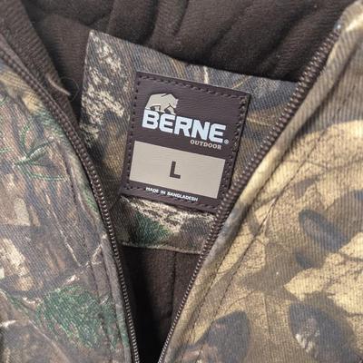 Berne Size Large Camo Coat #48