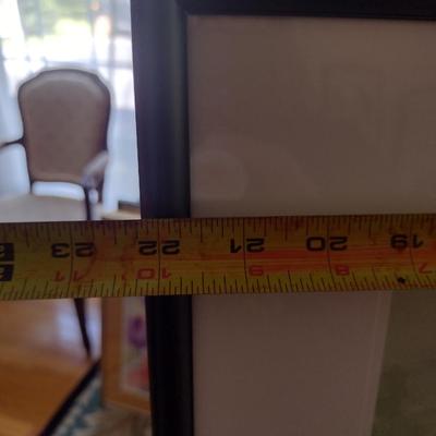 Sale Photo Thumbnail #1247: 'Mums' Original Framed Watercolor by Nationally Recognized Artist Susan Anderson.  Item is framed under plexiglass.